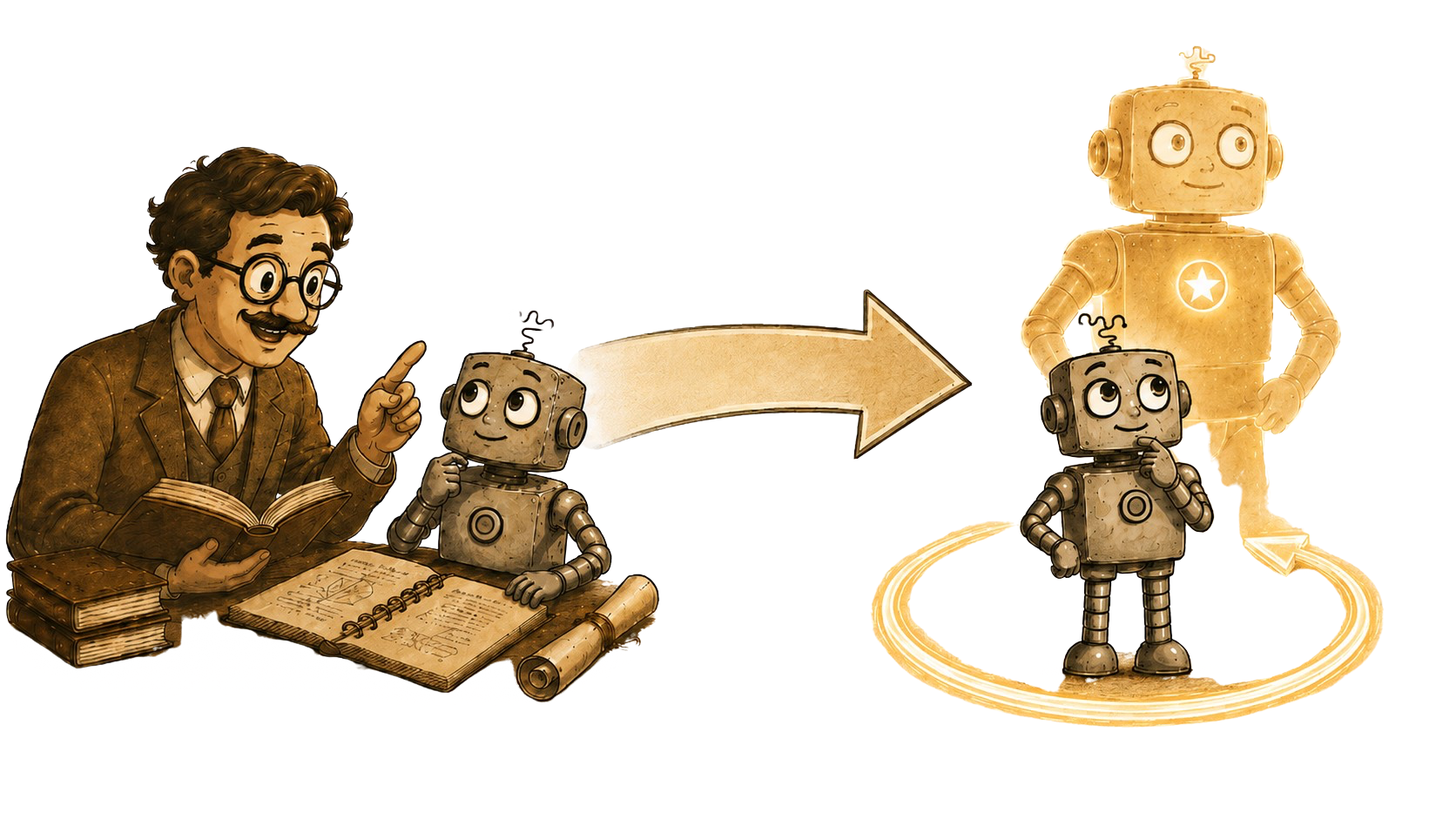 Self-improvement schematic